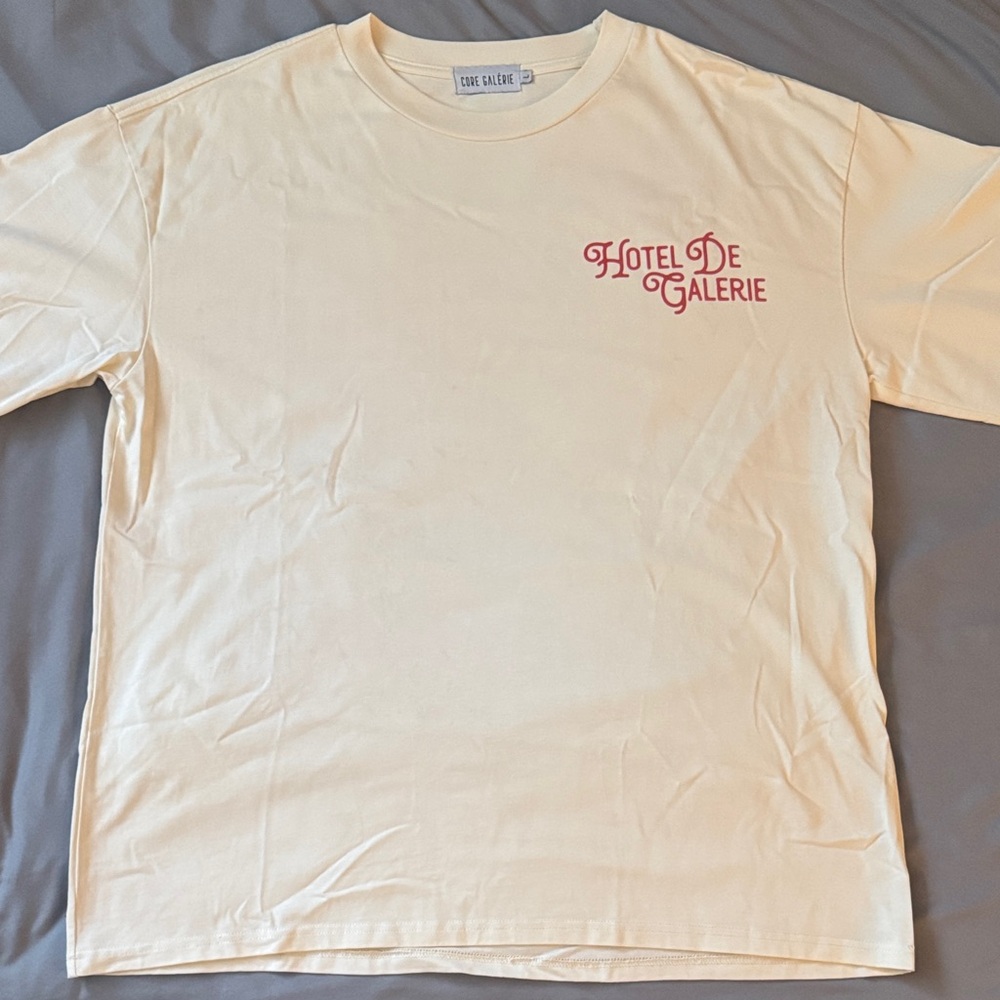 Cream Short Sleeve Tee